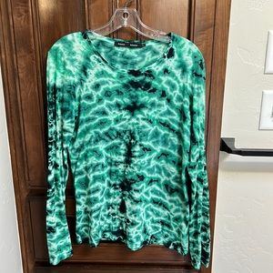 Proenza Schouler Tie Dye Print Tee Shirt. Size Small.